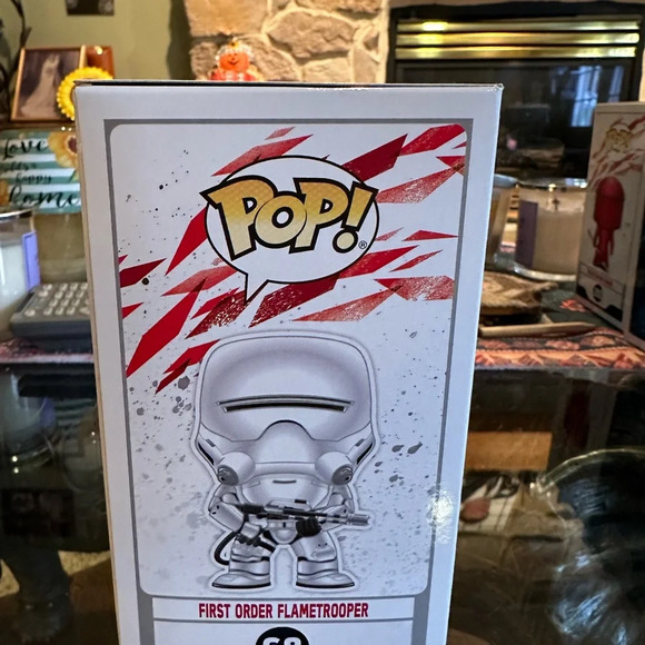 Funko Pop! Vinyl: Star Wars Bobble-Head First Order Flametrooper #68 - Picture 2 of 6
